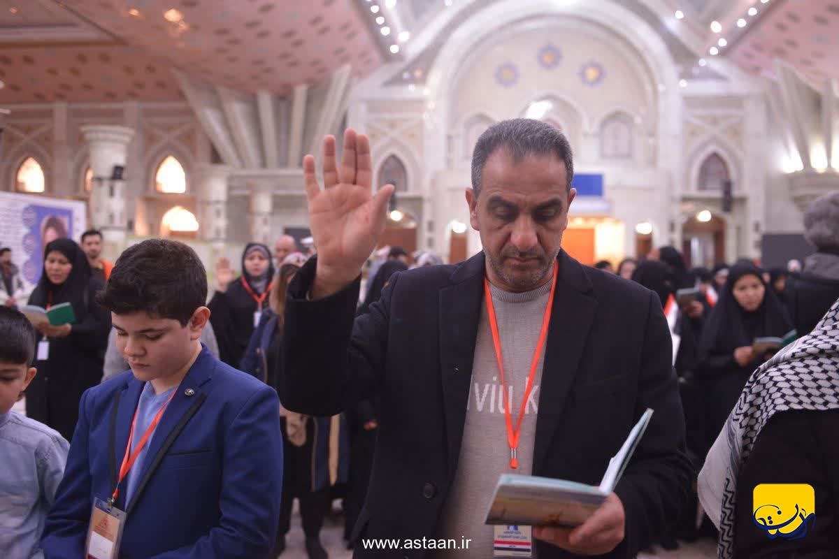 تجدید میثاق خانواده شهدای رسانه محور مقاومت با آرمان های امام راحل(ره)